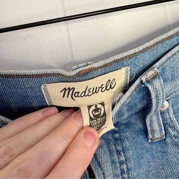 MADEWELL The Perfect Vintage Jean Coffey Wash: Worn-In Edition Women’s Size 26 - Picture 6 of 9